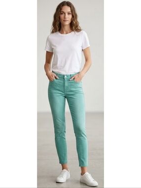 Celebrity Pink Mid Rise Ankle Skinny Jeans In Spearmint Size 9/29